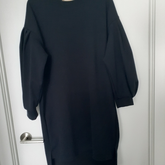 The Cleaning Puff Sleeves Midi Dress - Picture 6 of 8